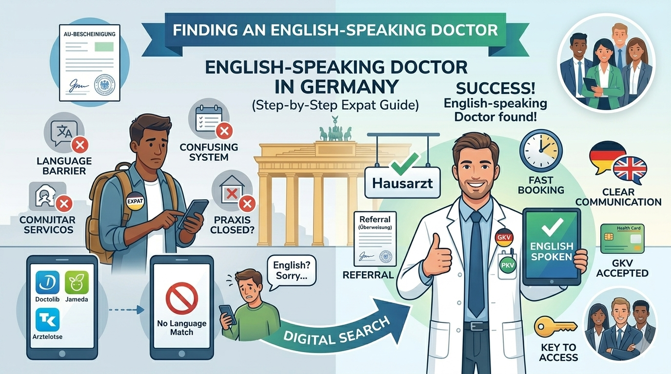 Finding an English-Speaking Doctor in Germany